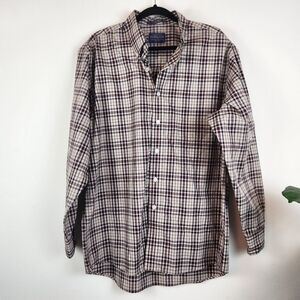 PENDLETON Men's Metro Shirt Size Large Plaid